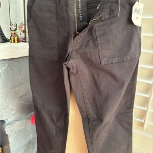 Lucky Brand capri cargo pants ‘black’